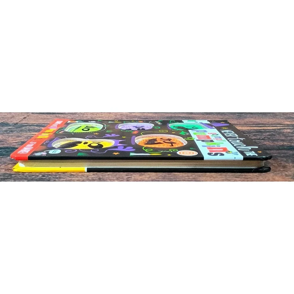 Never Touch the Grumpy Pumpkins Board Book Halloween Sensory Counting Toddler‎